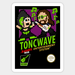TONCWAVE retro 8 bit Sticker